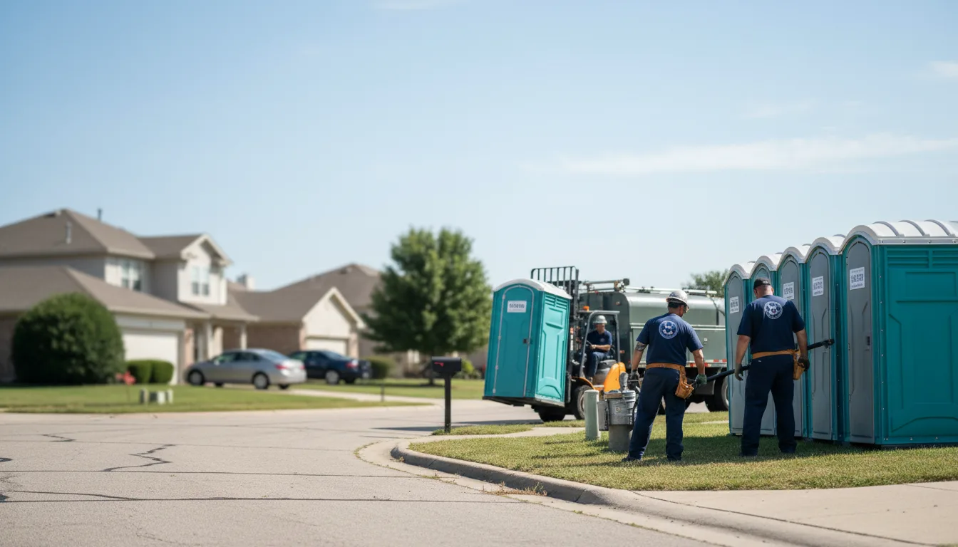 Porta Potty Rental in Mendota, IL near me